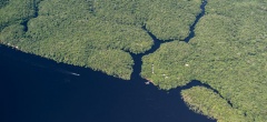 Anavilhanas Lodge - view from the air