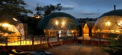 EcoCamp Patagonia - Dome tents
