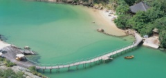 Ponta dos Ganchos - Aerial View