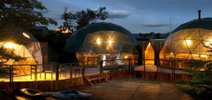 EcoCamp Patagonia - Dome tents