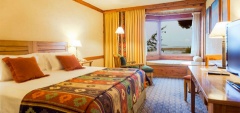 Hotel Mirador del Lago - Lake-view bedroom