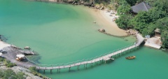 Ponta dos Ganchos - Aerial View