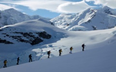 Skiing Antarctica